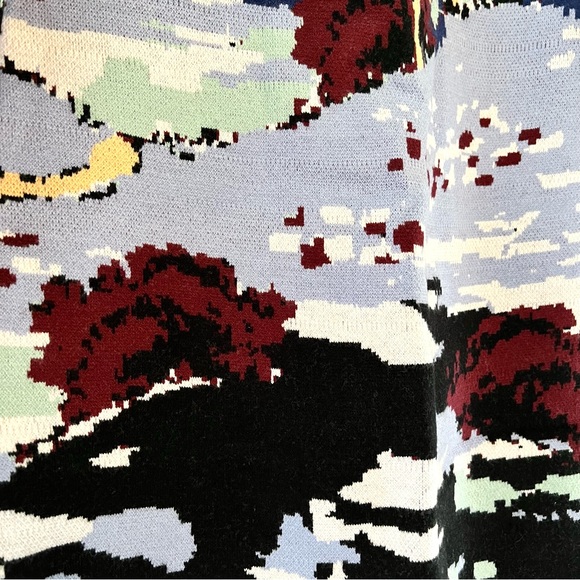 NWT Anthropologie Maeve Scenic Mini Sweater Dress - Picture 7 of 15